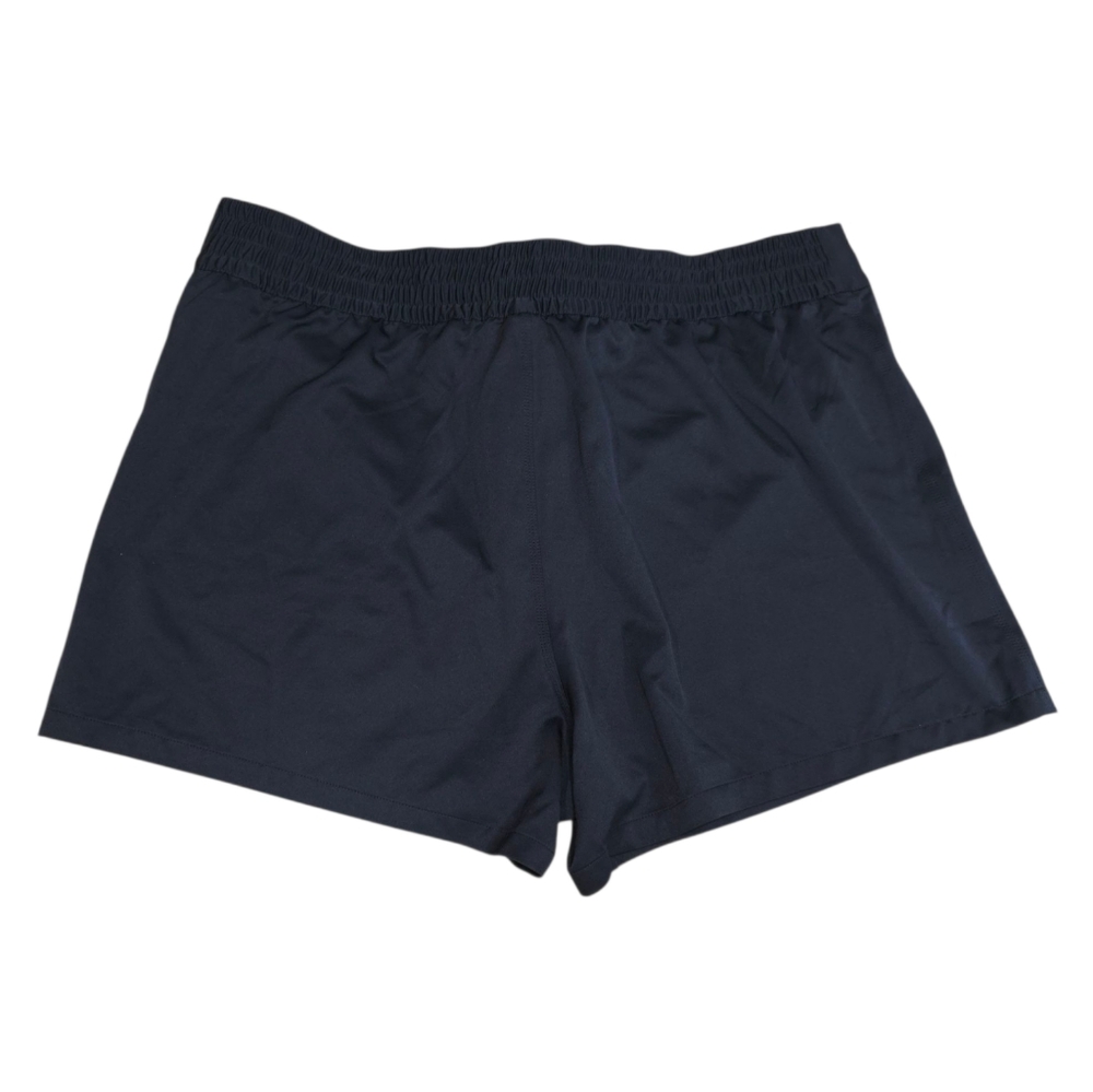 Island Escape Women's Plus Black Beach Board Lace Up Shorts Size 20 - Picture 4 of 12
